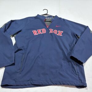 Boston Red Sox Nike Navy and Red Jacket